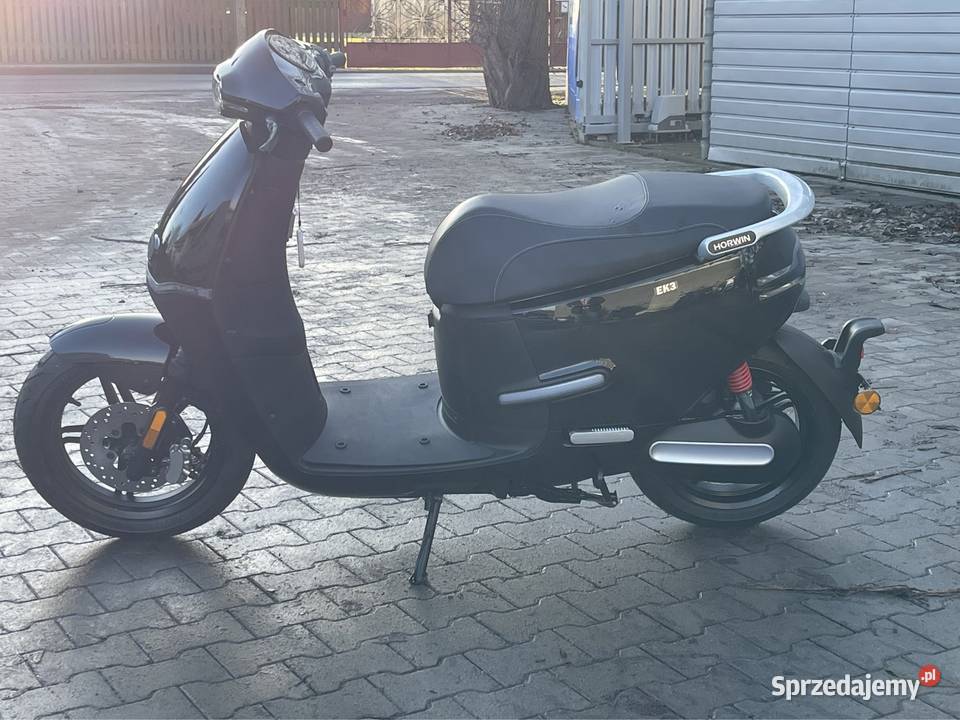 Motocykl elektryczny nieuszkodzony Mława