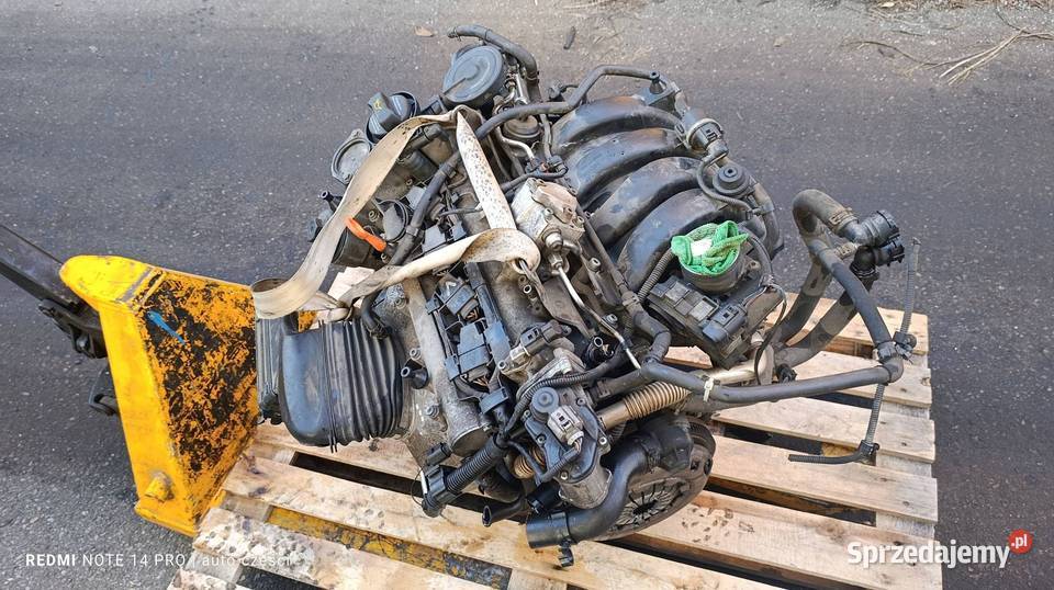 SILNIK KOMPLETNY 16 FSI BAG VW GOLF V TOURAN Silniki kompletne Rudziniec