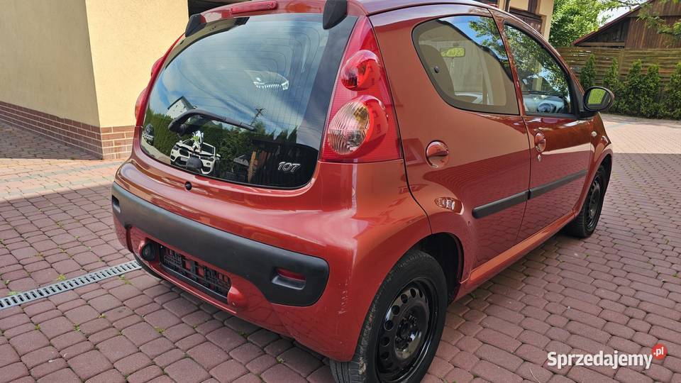 Peugeot 107 10 68 2009r z Francji Opłacony Sanok