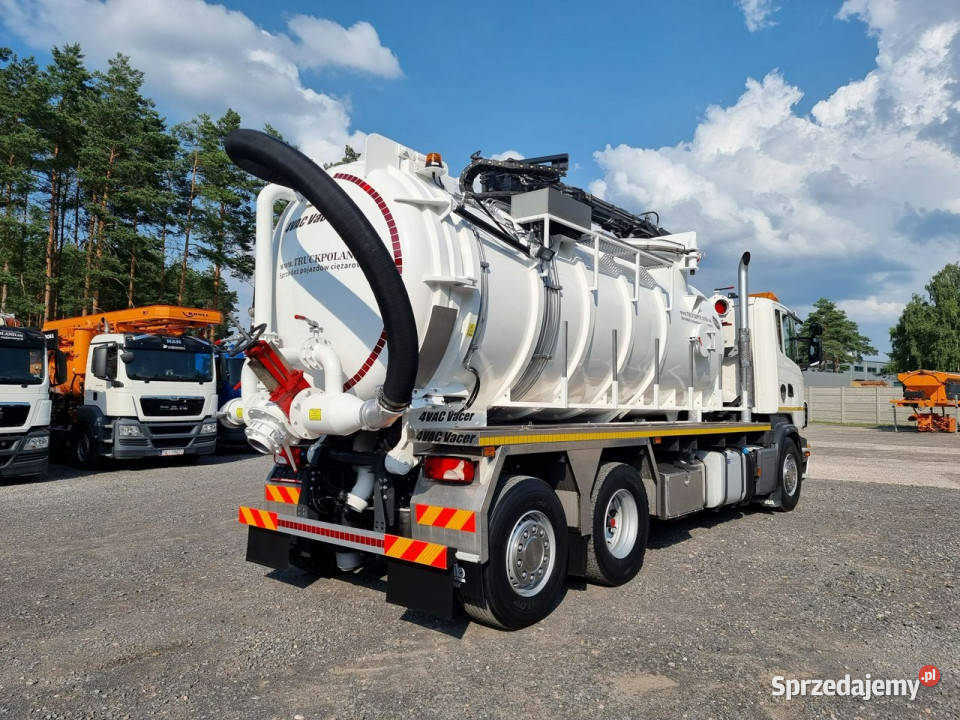 Scania Larsen 4 VAC Ładowarka próżniowa Rok produkcji 2008 Daleszyce