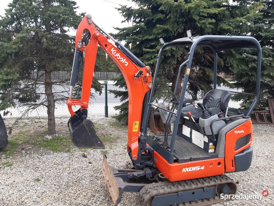minikoparka kubota kx 0154 jcb yanmar cat bobcat Majdan Królewski sprzedam