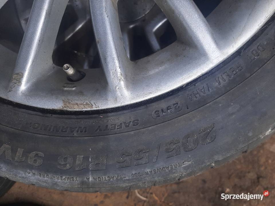 Fiat Bravo II komplet felg alumniowych R16 OPONY łódzkie Ksawerów sprzedam