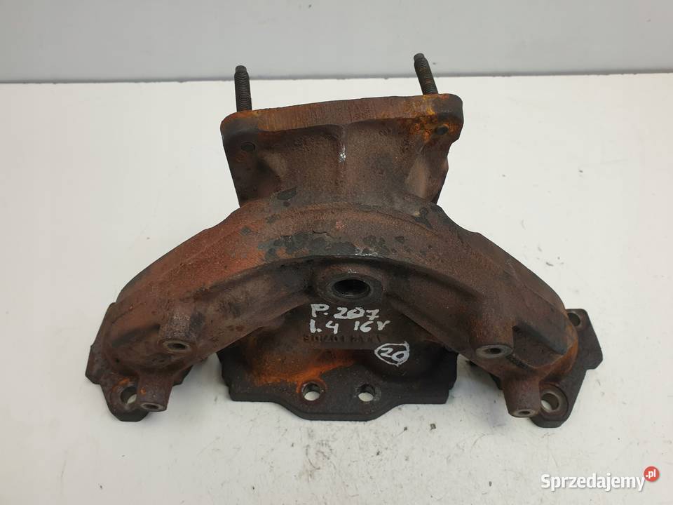 Peugeot 207 14 16V KOLEKTOR WYDECHOWY KFU 90 osobowe lubelskie Rudka