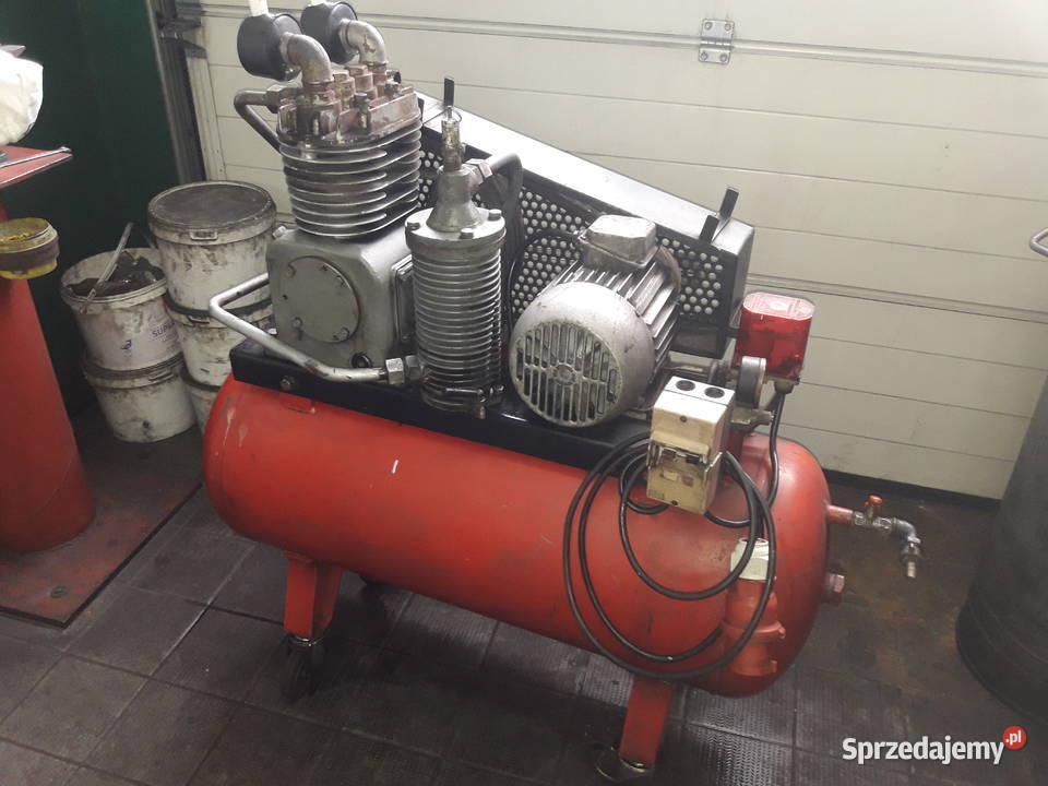 Kompresor olejowy WANED 120L 10bar Moc 3kW Łobez sprzedam