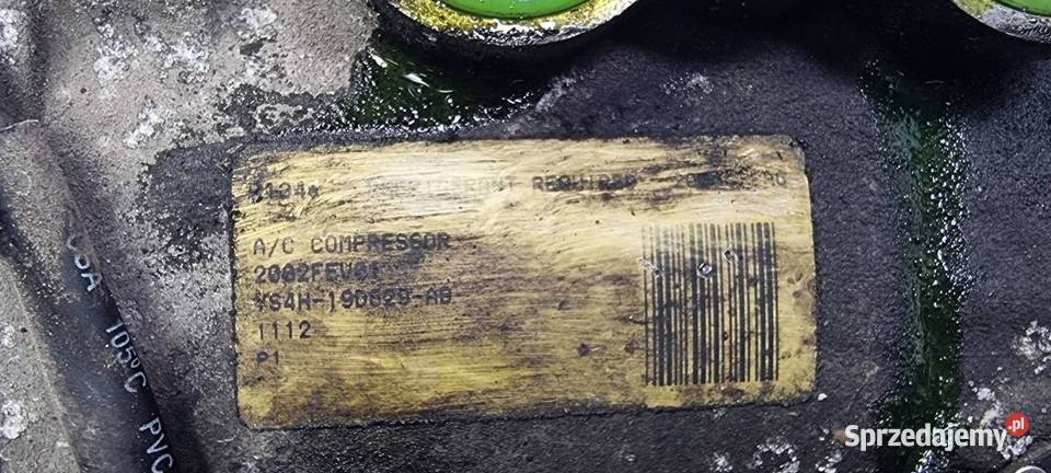 SPRĘŻARKA KLIMATYZACJI FORD FOCUS MK1 Pozostałe Lipno