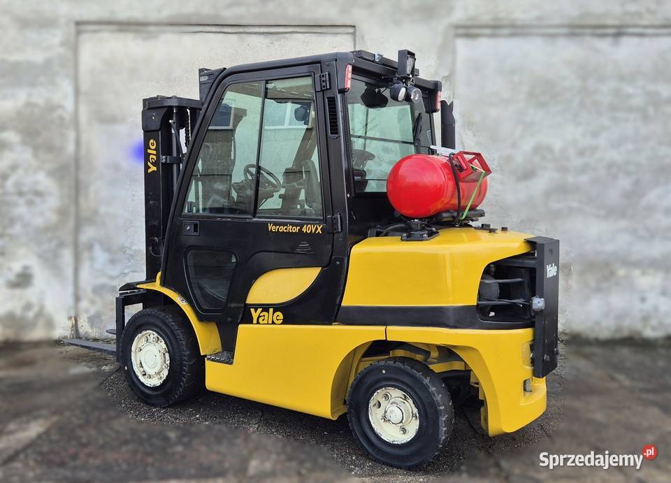 Wózek widłowy Yale 4000 kabina z ogrzewaniem