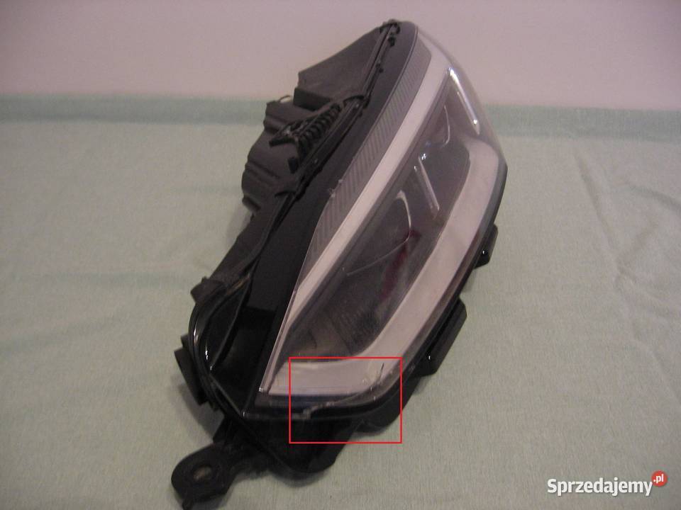 8W6941033D Audi A5 Reflektor lewy Uszkodzone Warszawa