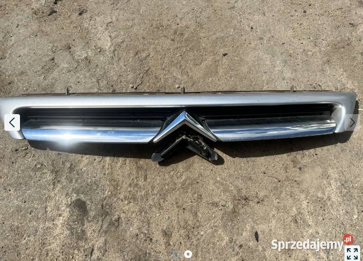 grill atrapa maski Citroen C8 Części samochodowe