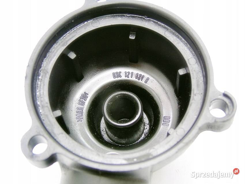 OBUDOWA TERMOSTATU 12 FABIA POLO IBIZA ROOMSTER Części samochodowe Sosnowiec