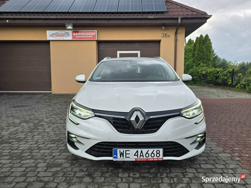 Renault Megane Grandtour 13 TCe 140 Biała Perła czujnik parkowania Włocławek