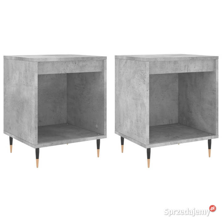 Szafki nocne 2 szarość betonu 40x35x50 WM830709 Warszawa