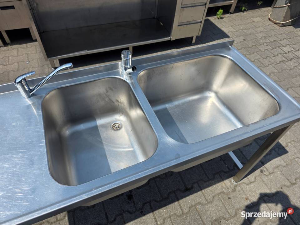 Zlew 2 Komorowy z Blatem 1806085 M996 N wielkopolskie Nowe Skalmierzyce