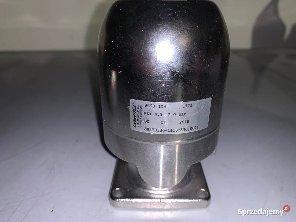 Gemu 9650 10M 11T1 Stainless Steel Pneumatic Elektryka Warszawa sprzedam