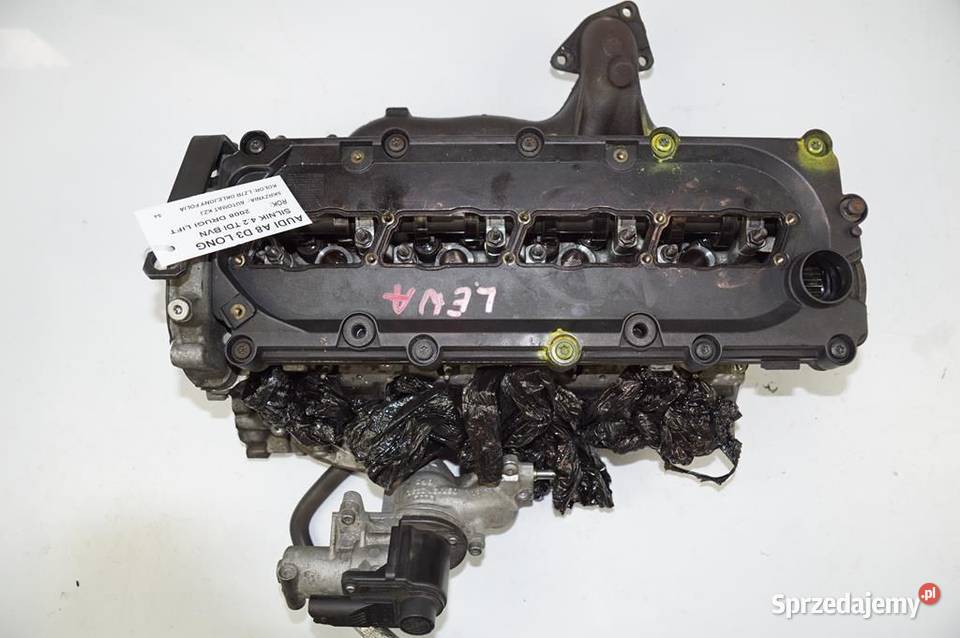 GŁOWICA LEWA AUDI A8 D3 42TDI BVN 2008r Lipno