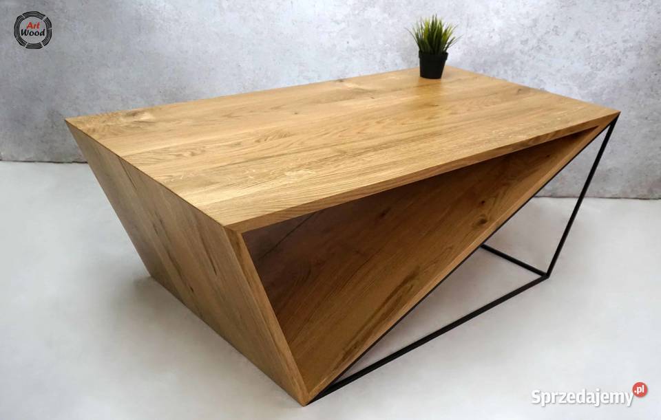 Ława loftowa stolik kawowy trójkąt Nowy Sącz