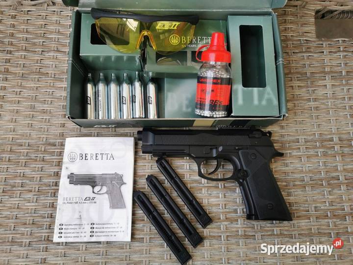 Wiatrówka pistolet Beretta Elite