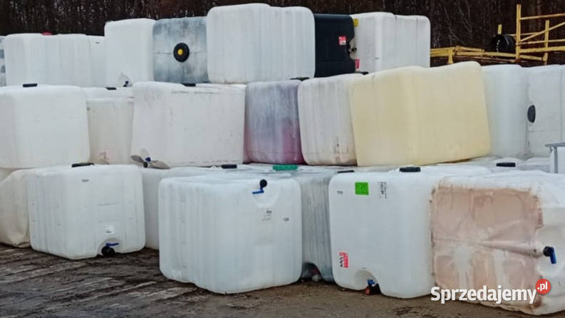 Zbiornik 1000l litrów pojemnik ibc mauzer wkład Brodnica