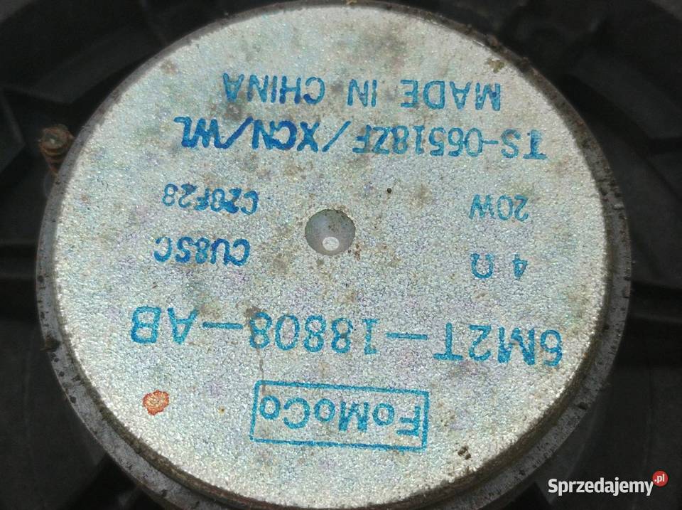 GŁOŚNIK KOMPLET 6M2T18808AB Ford Galaxy Mk3 2006 Rok produkcji 2006