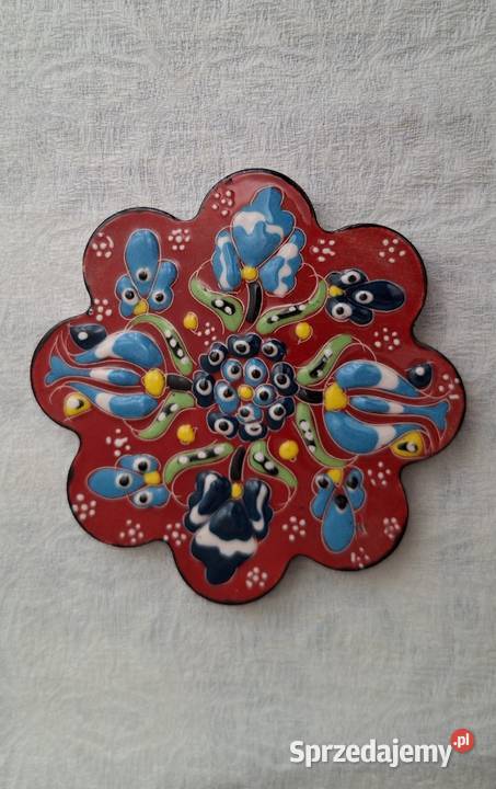 podkładka ceramiczna pod kubek Albania wielokolorowy dolnośląskie