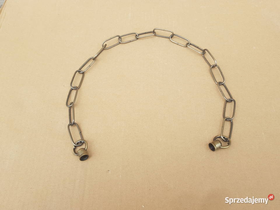Łańcuch do lamp brąz patyna z uchwytami M10x1 61 Warszawa