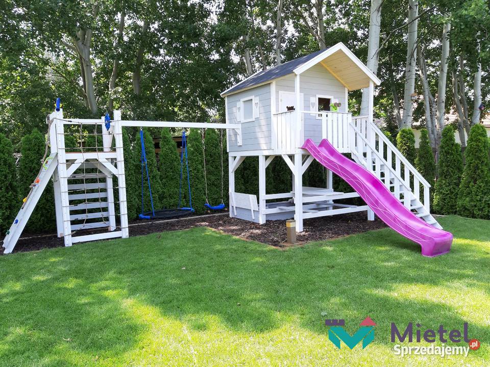 DOMEK Plac zabaw warianty PRODUCENT najlepsza Stopnica