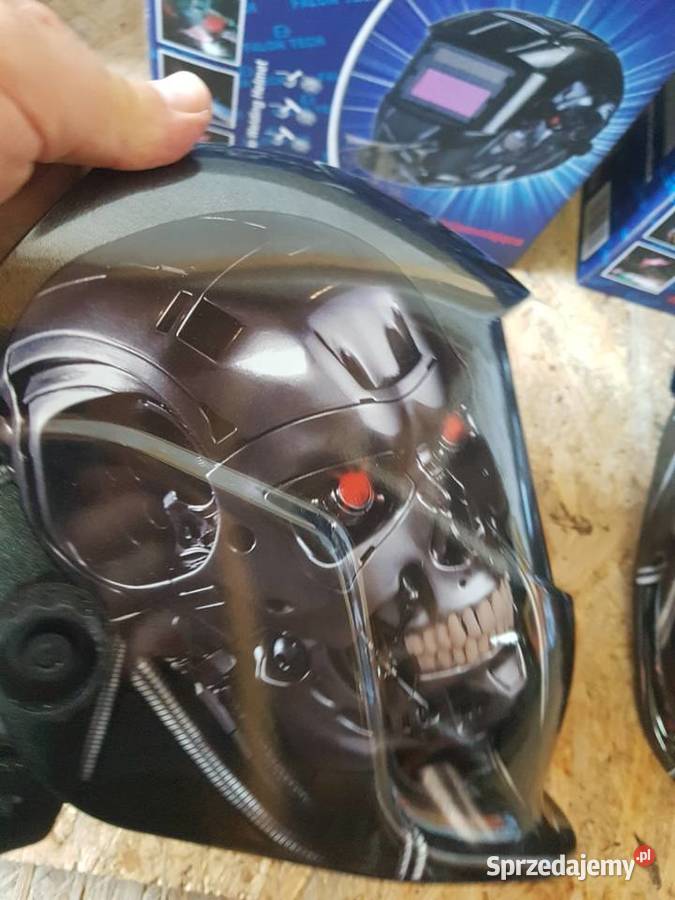 PRZYŁBICA SPAWALNICZA SAMOSCIEMNIAJACA Motyw Głogowa