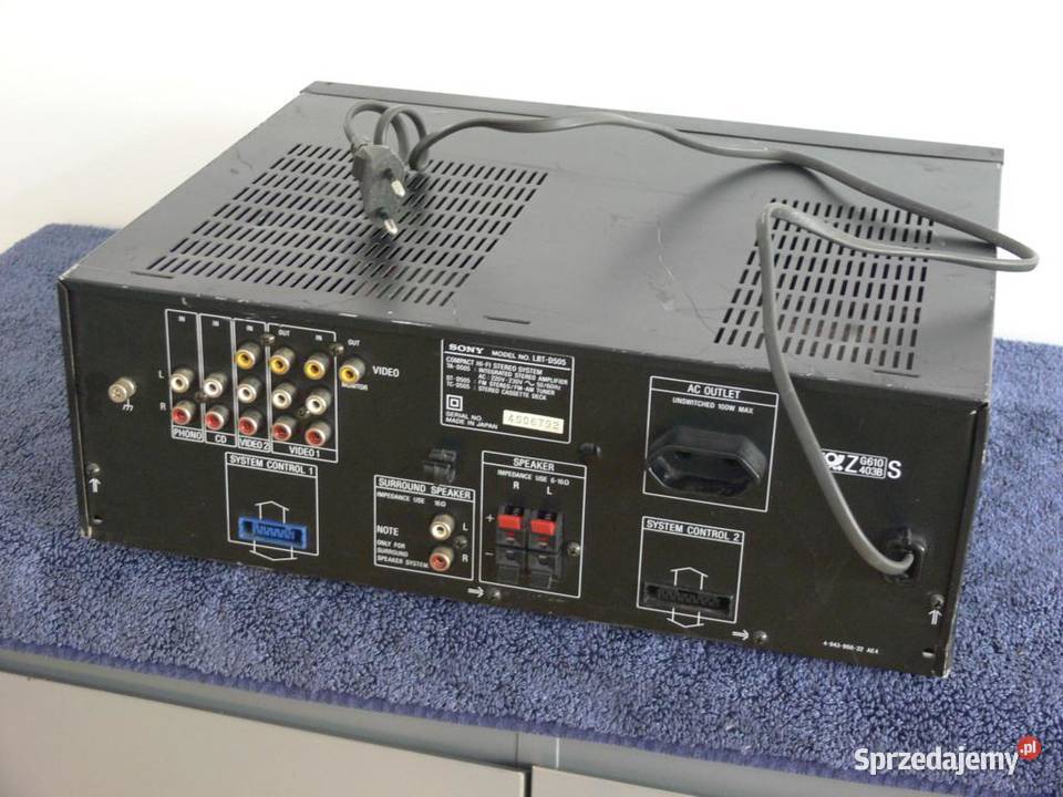 Wzmacniacz Sony TAD505 korektor WYSYŁKA podkarpackie Jasło