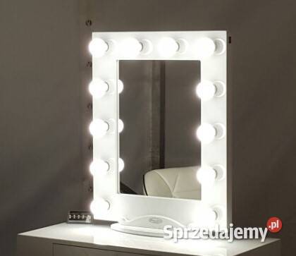 Lustro do makijażu PREMIUM biała rama 6075 Nowy Targ