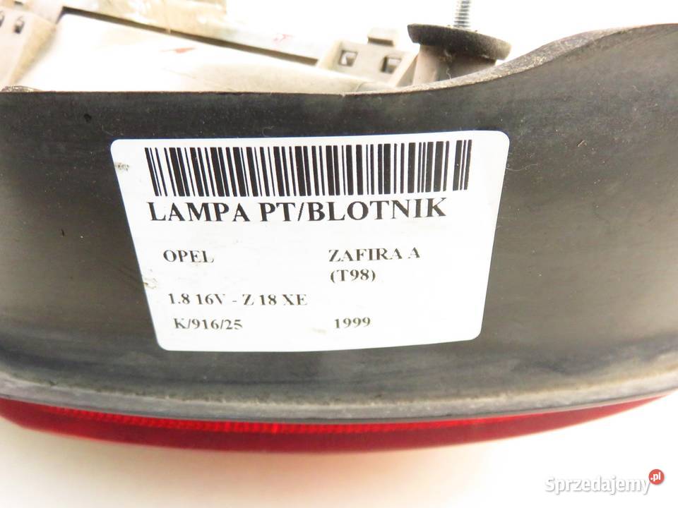 LAMPA PRAWA TYLNA OPEL ZAFIRA A T98 sprzedam