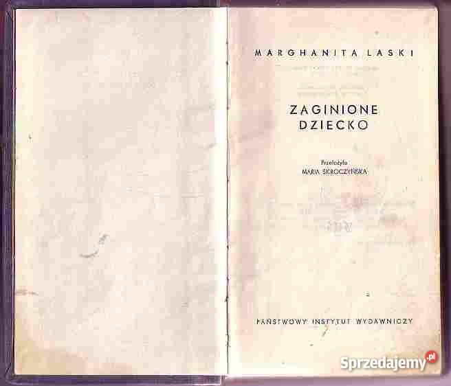 5016 ZAGINIONE DZIECKO MARGHANITA LASKI Proza i poezja Proza i poezja Czyrna