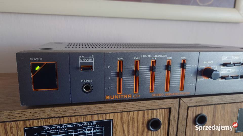 Wzmacniacz Unitra Pw3017 z korektorem Elektronika Włoszakowice