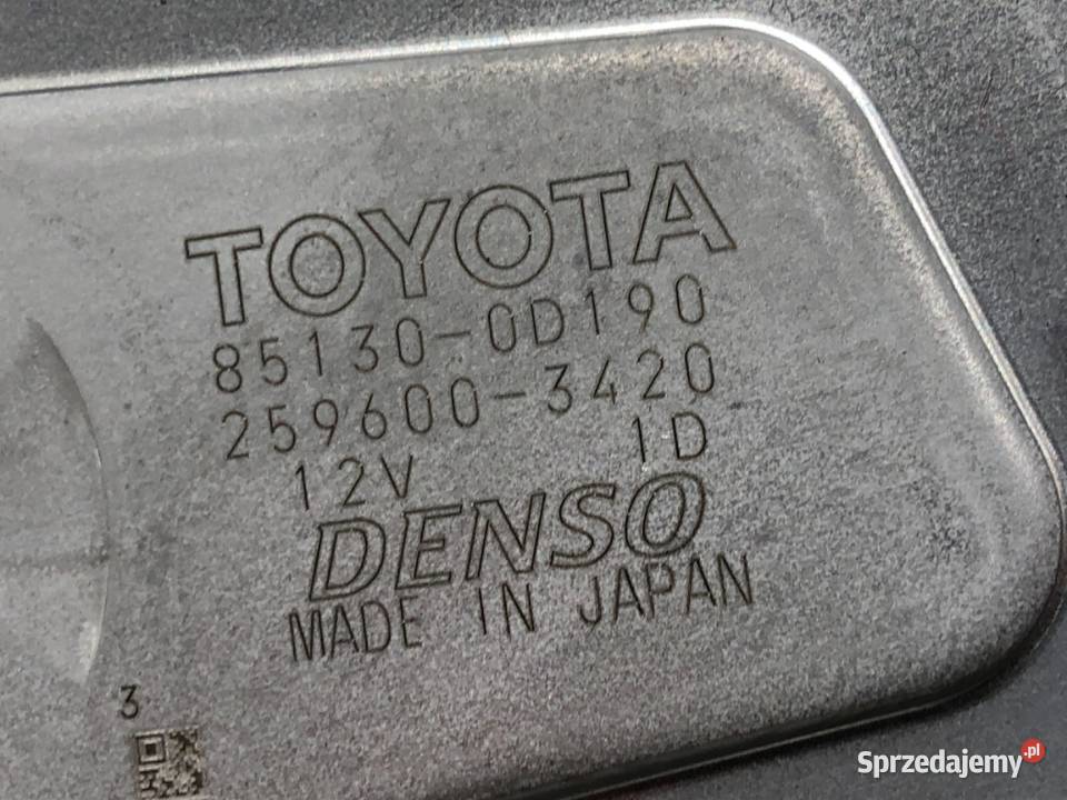 SILNIK WYCIERACZEK TYŁ TOYOTA YARIS III podkarpackie