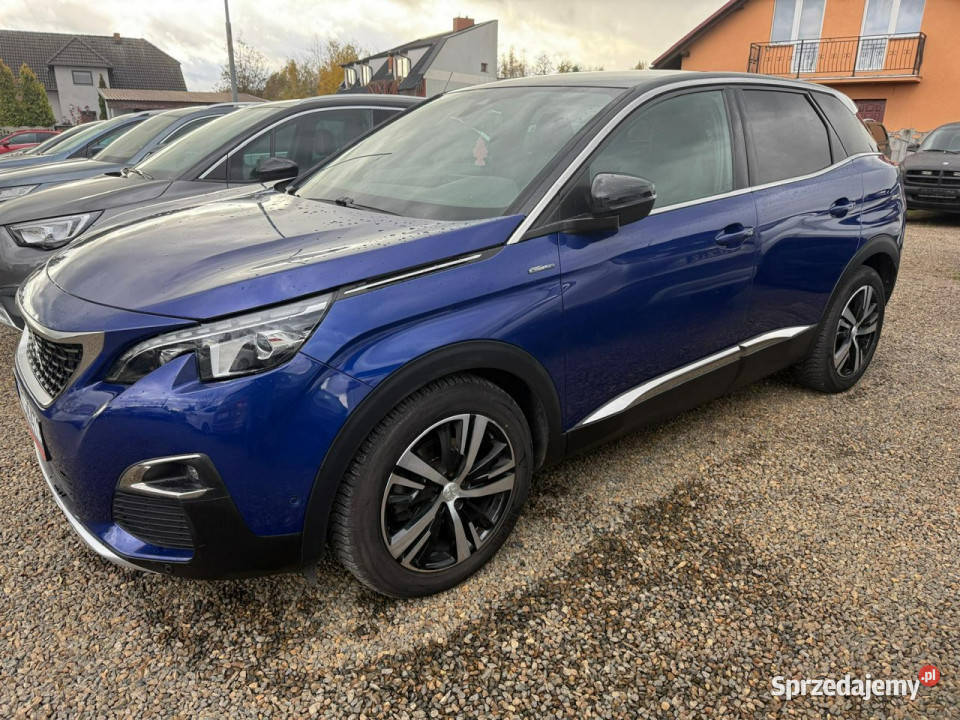 Peugeot 3008 GTline navi gwarancja 80 II 2016 wielkopolskie Zbąszyń
