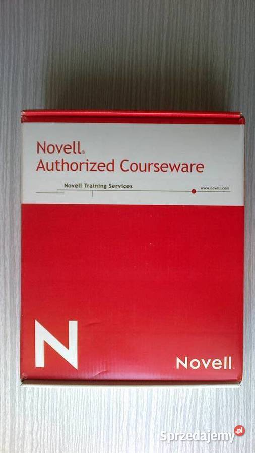 Kurs 3001 Novell NetWare 6 podręcznik CD DVD