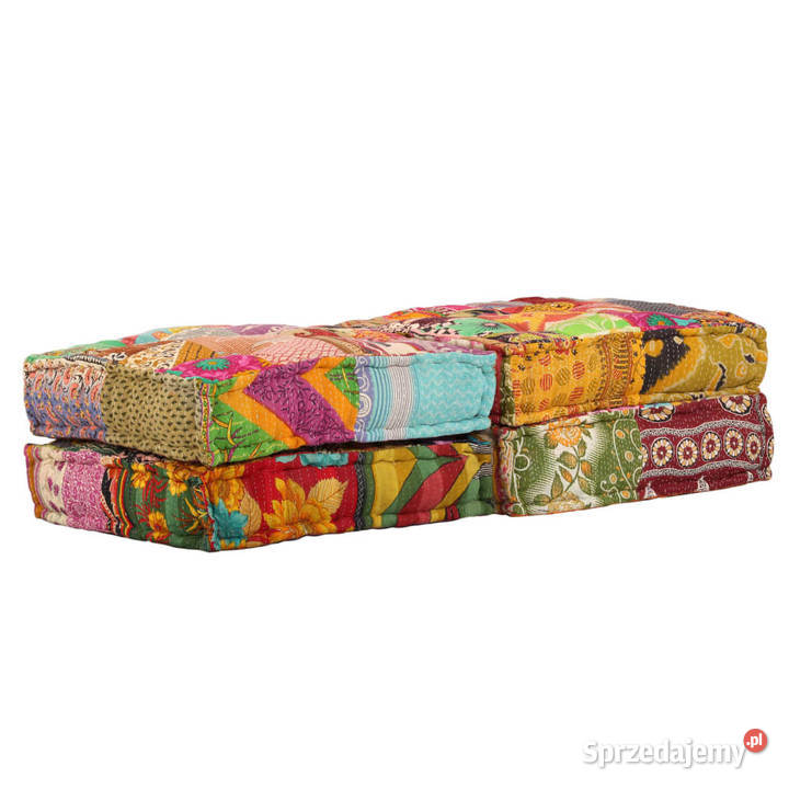 Puf modułowy 2osobowy patchwork tkanina WM244985 Warszawa