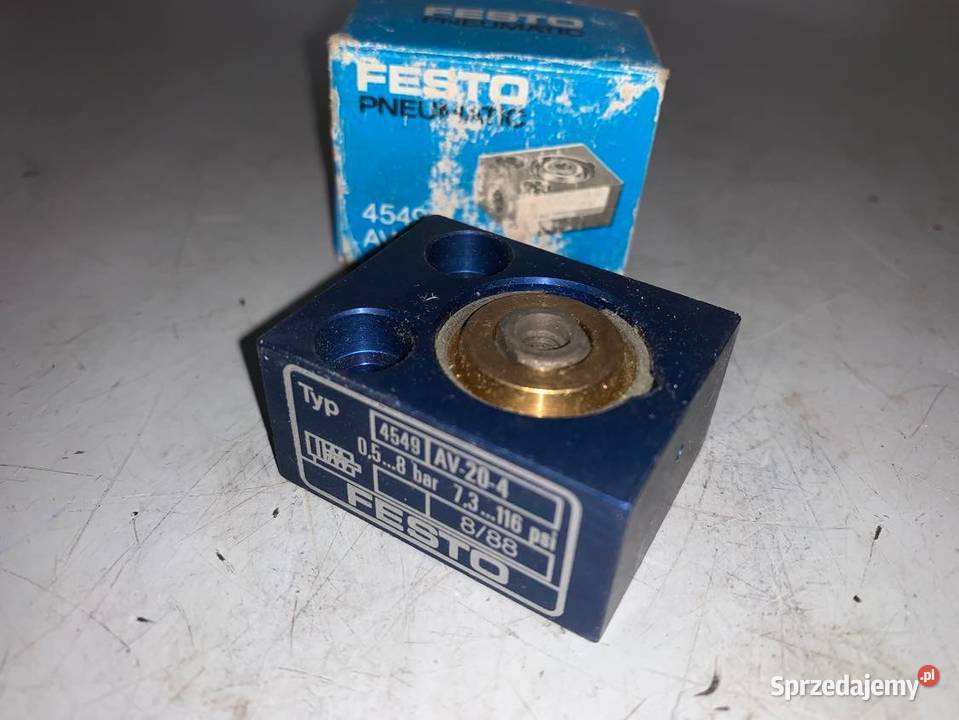Festo 4549 AV204 Siłownik pneumatyczny Warszawa sprzedam