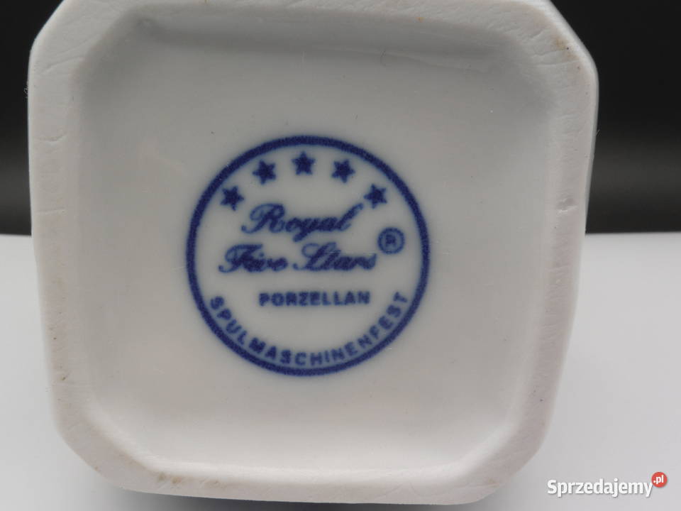 Porcelanowy dzbanuszek na ocet Essig Wzór