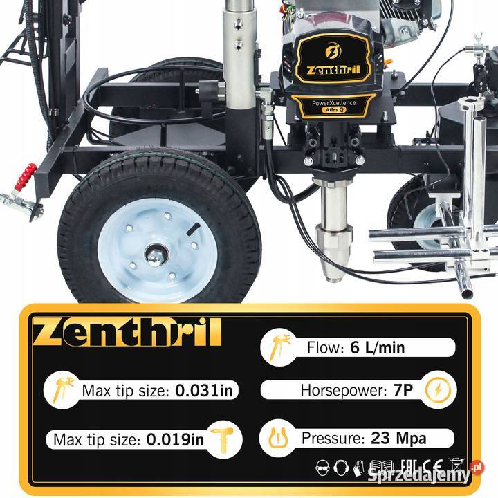 Malowarka Drogowa Zenthril PowerXcellence Atlas Ludźmierz