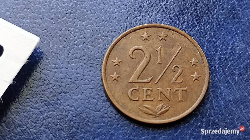 Stare monety 2 12 cent 1971 Antyle Holenderskie Kolekcje Lesko