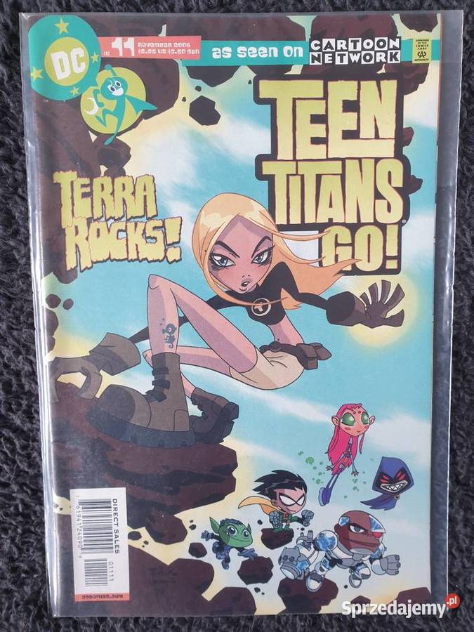 Teen Titans GO Cartoon Network 3 komiksy DC USA Gdynia