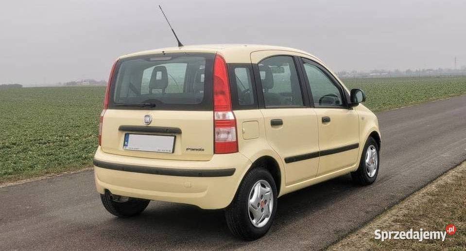 Sprzedam Fiat Panda 12 z 2011r przebieg 70 kujawsko-pomorskie Papowo Toruńskie