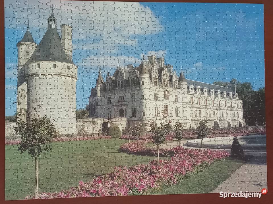 Puzzle Favorit Zamek Chenonceau 500 elementów Pozostałe Sosnowiec
