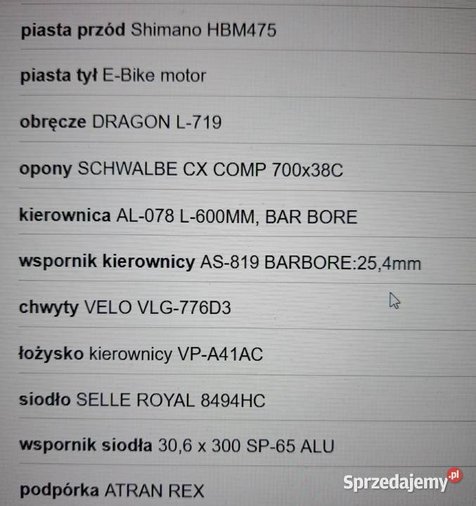 Rower Elektryczny Medano Locus Polski Salon Głowienka