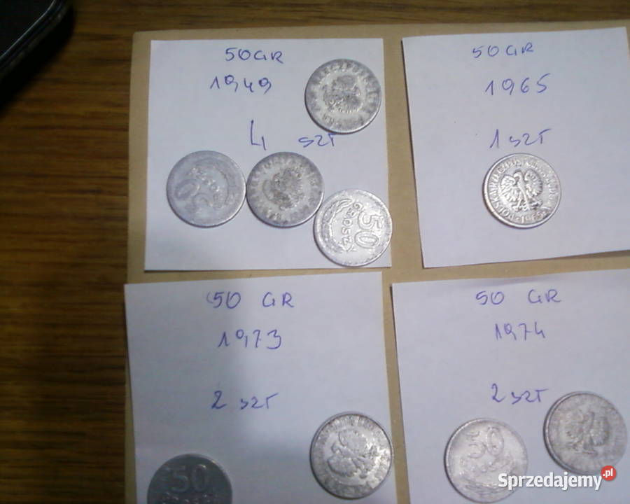 Monety z czasów prlu Kolekcje Lubań sprzedam