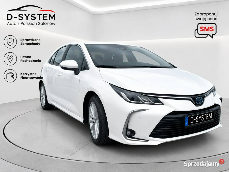 Toyota Corolla 2022 Salon Polska 1Właściciel biały Białystok