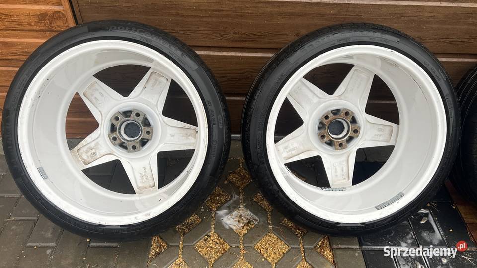 Borbet A Neu 5x1143 19 85j opony Continental małopolskie Trzebinia sprzedam