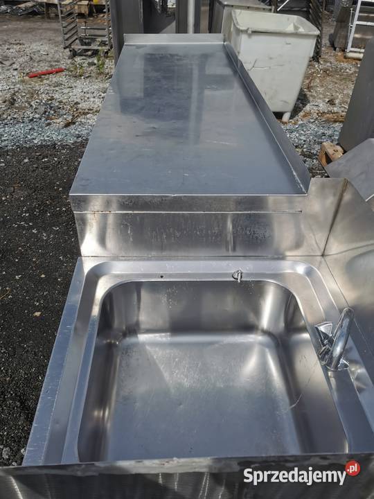 Stół roboczy z basenem 240x60x85 basen 50x50x25 wielkopolskie Krotoszyn