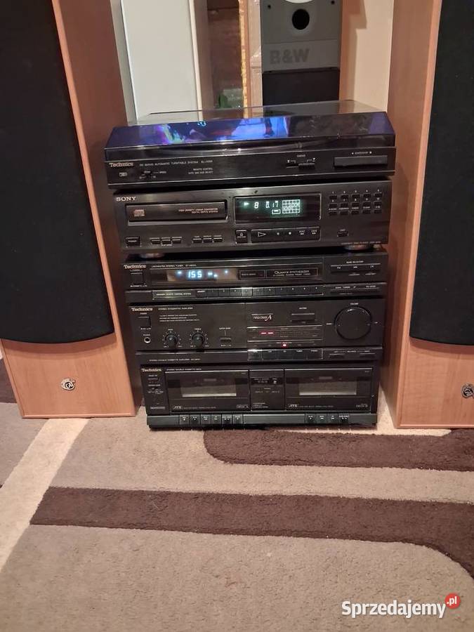 Midi wieza Technics Cd Sonygłośniki podkarpackie Mielec sprzedam
