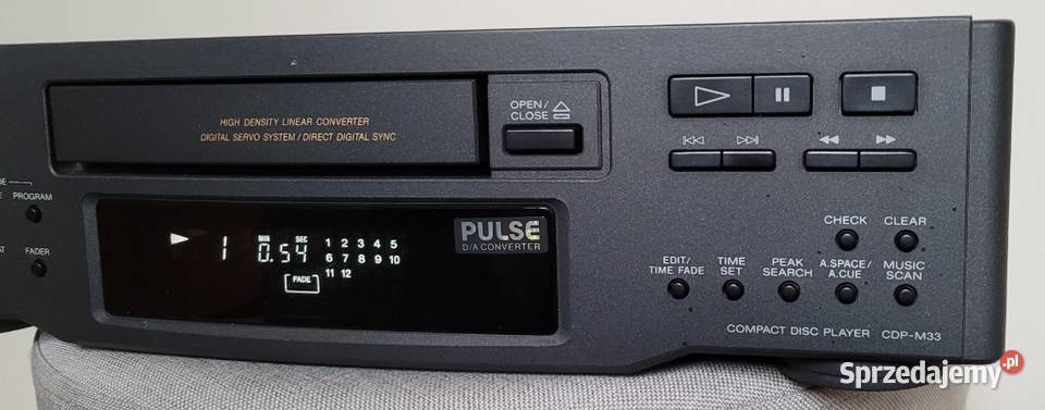 SONY CDPM33 odtwarzacz CD i inne Odtwarzacze CD i MD Warszawa