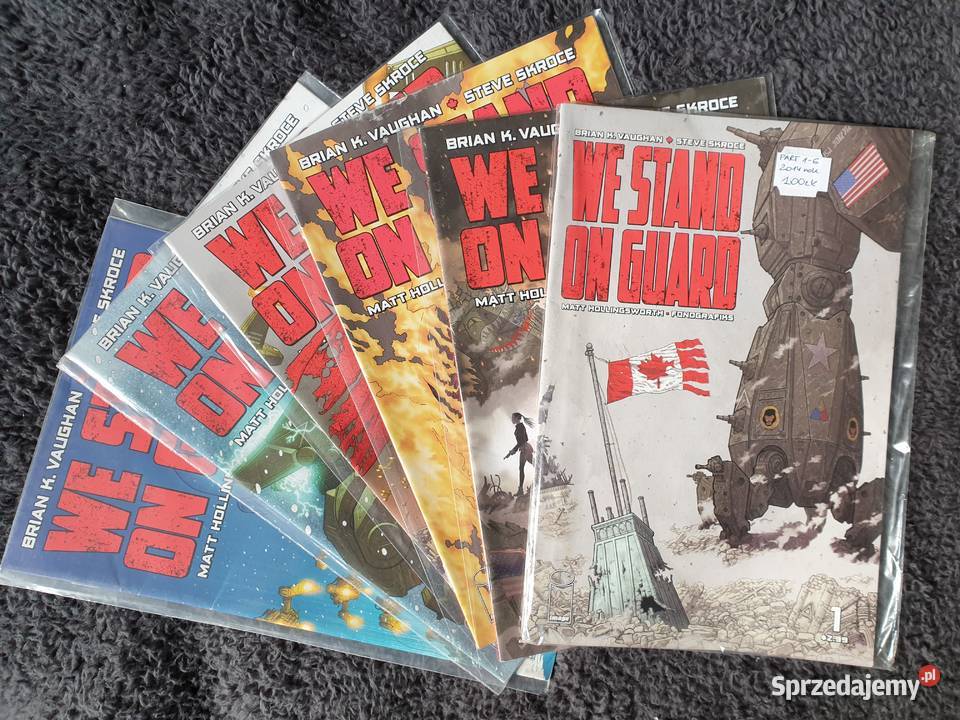We Stand On Guard zestaw 6 komiksów Image USA Gdynia
